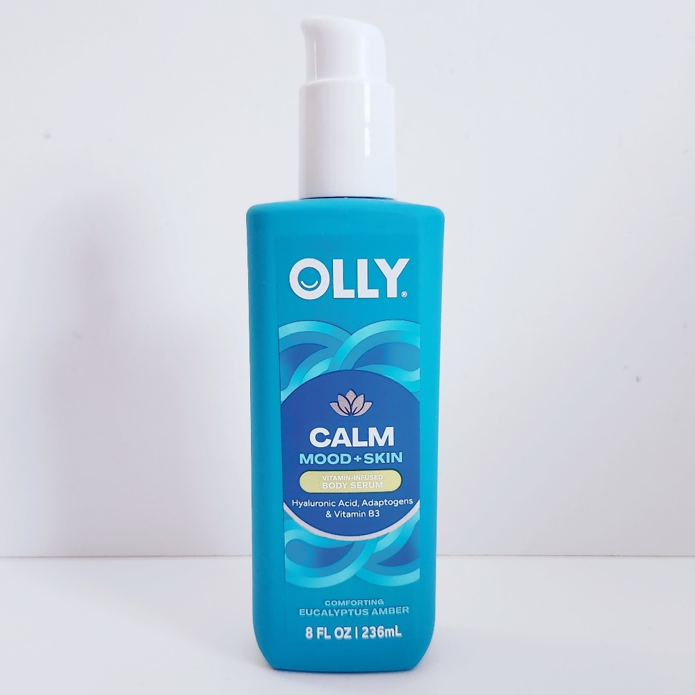 🐢2/$15 OLLY Calm Mood + Skin Body Serum with Eucalyptus Amber